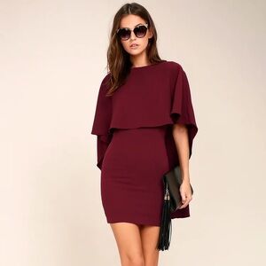 Best is Yet to Come Burgundy Backless Dress from Lulu’s